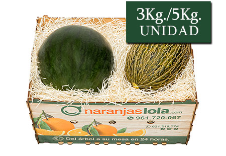 CAJA 1 SANDÍA Y 1 MELÓN